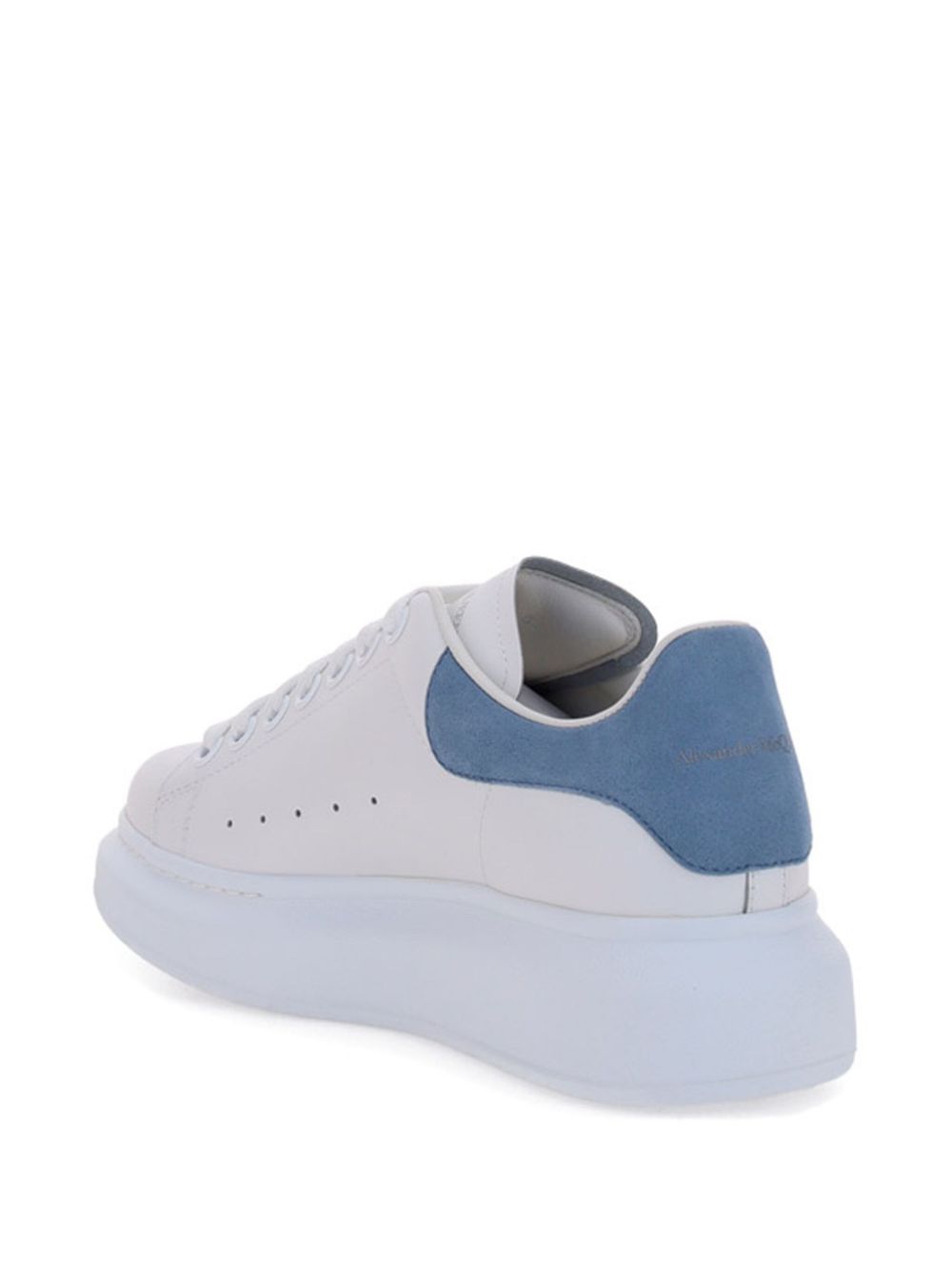 Alexander McQueen Oversized Sneaker Light Blue and White