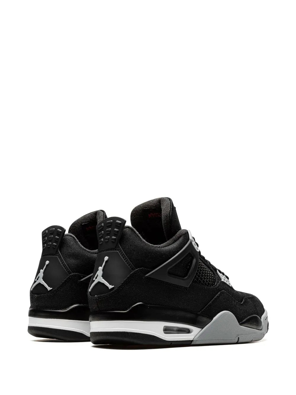 Air Jordan 4 Retro Black Canvas