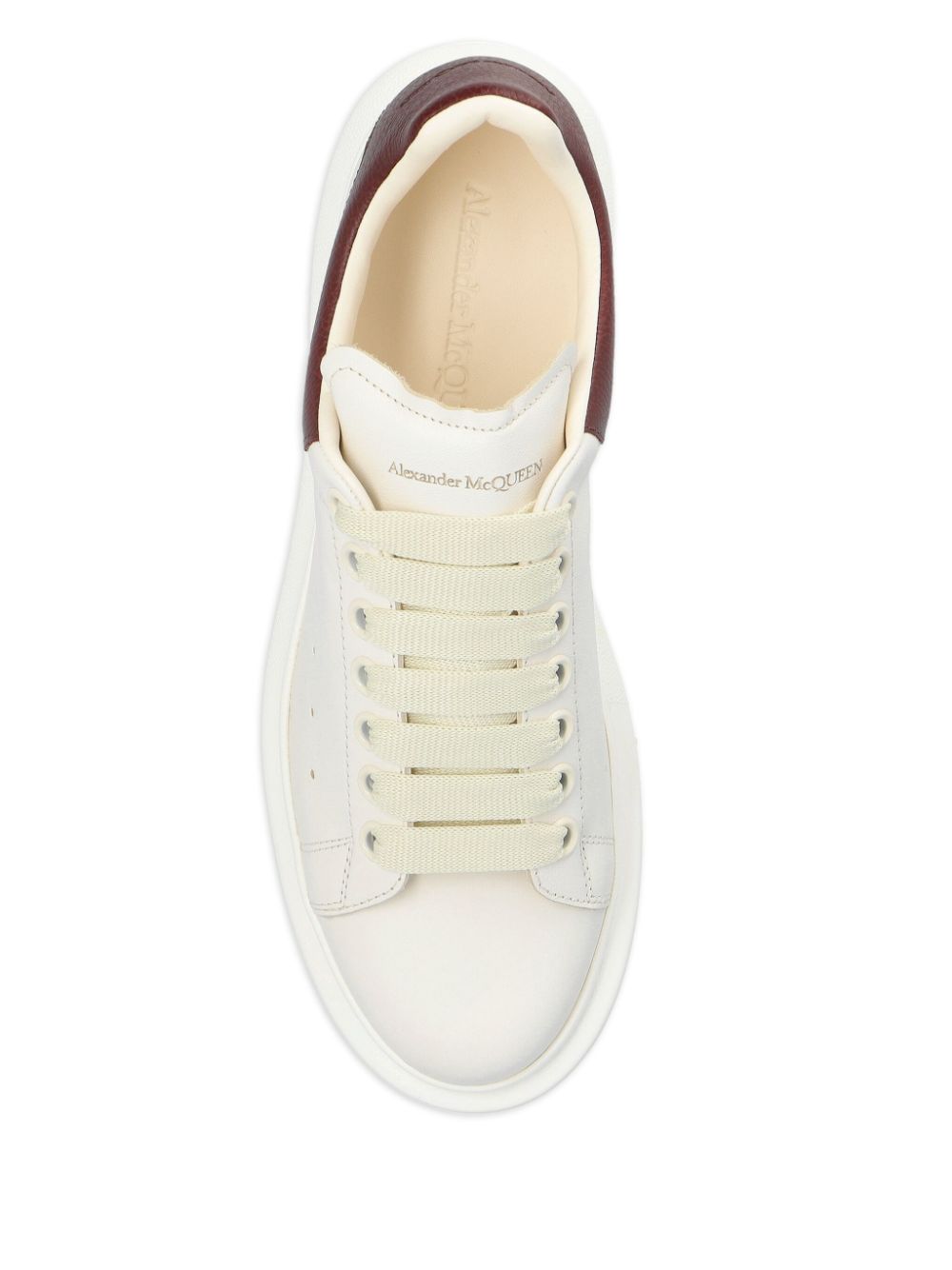 Alexander McQueen Oversized Sneaker Brown and White