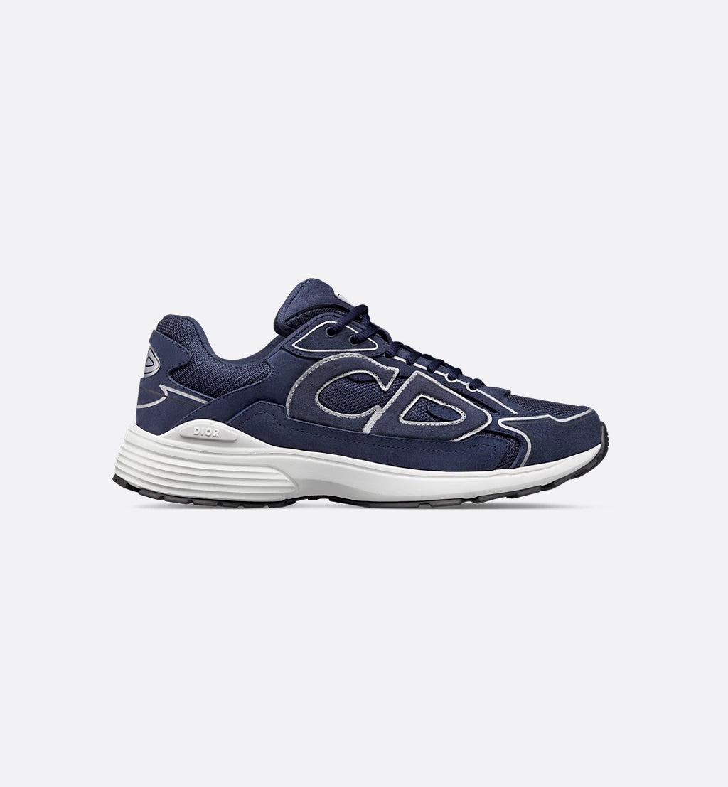 Dior Sneaker B30 Countdown Navy blue suede