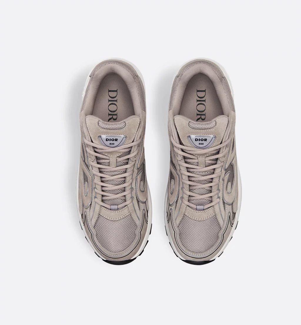 Dior Sneaker B30 Countdown Grey suede