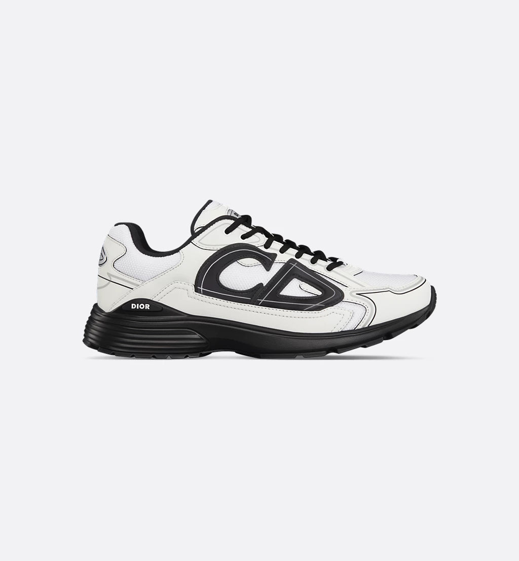 Dior Sneaker B30 Countdown Black and White mesh and technical fabric