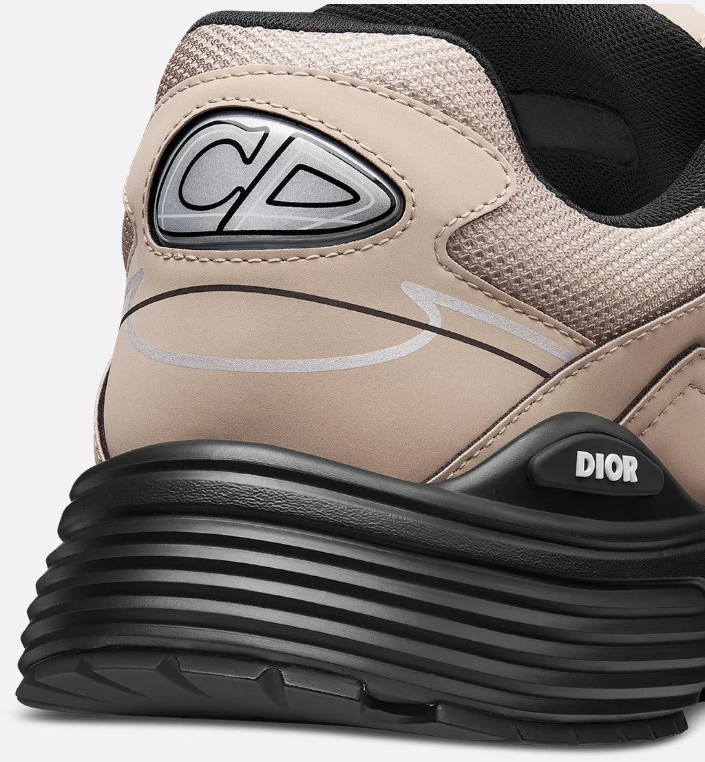 Dior Sneaker B30 Countdown Beige mesh and technical fabric