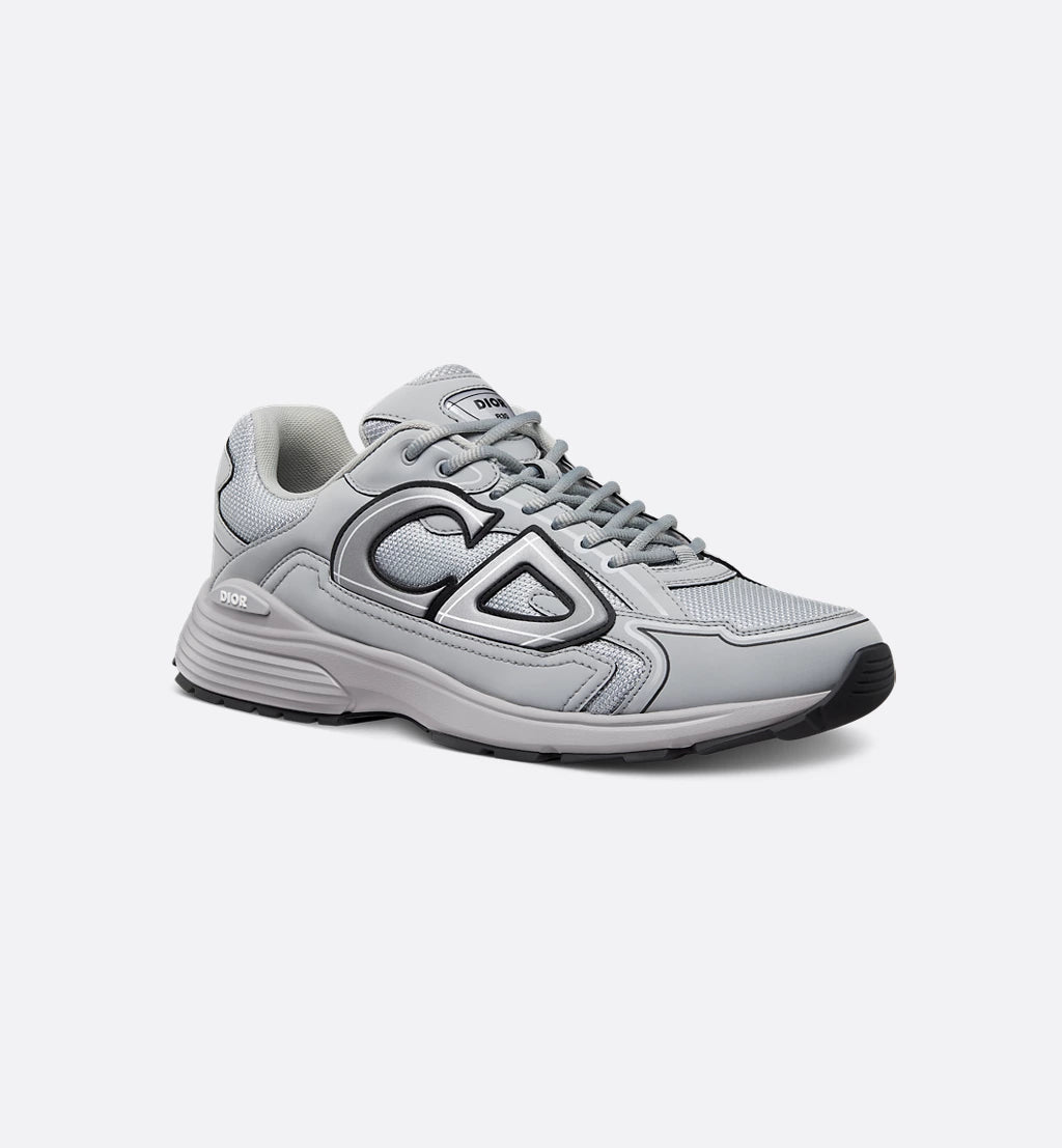 Dior Sneaker B30 Countdown Mesh and technical fabric in Dior grey