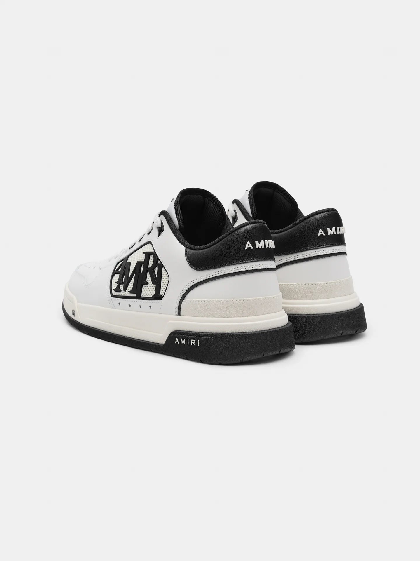 Amiri Classic Low White and Black