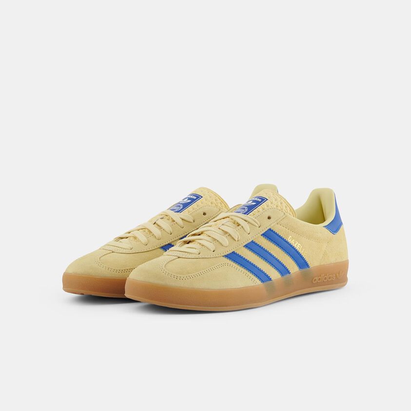 Adidas Gazelle Indoor Yellow Blue
