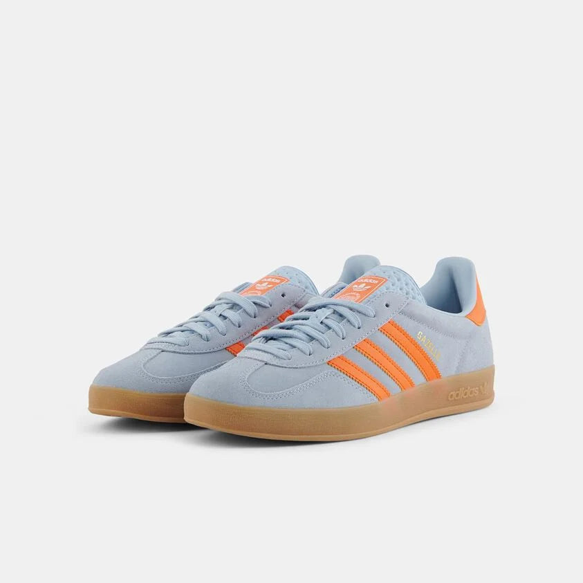 Adidas Gazelle Indoor Blue Orange Brown