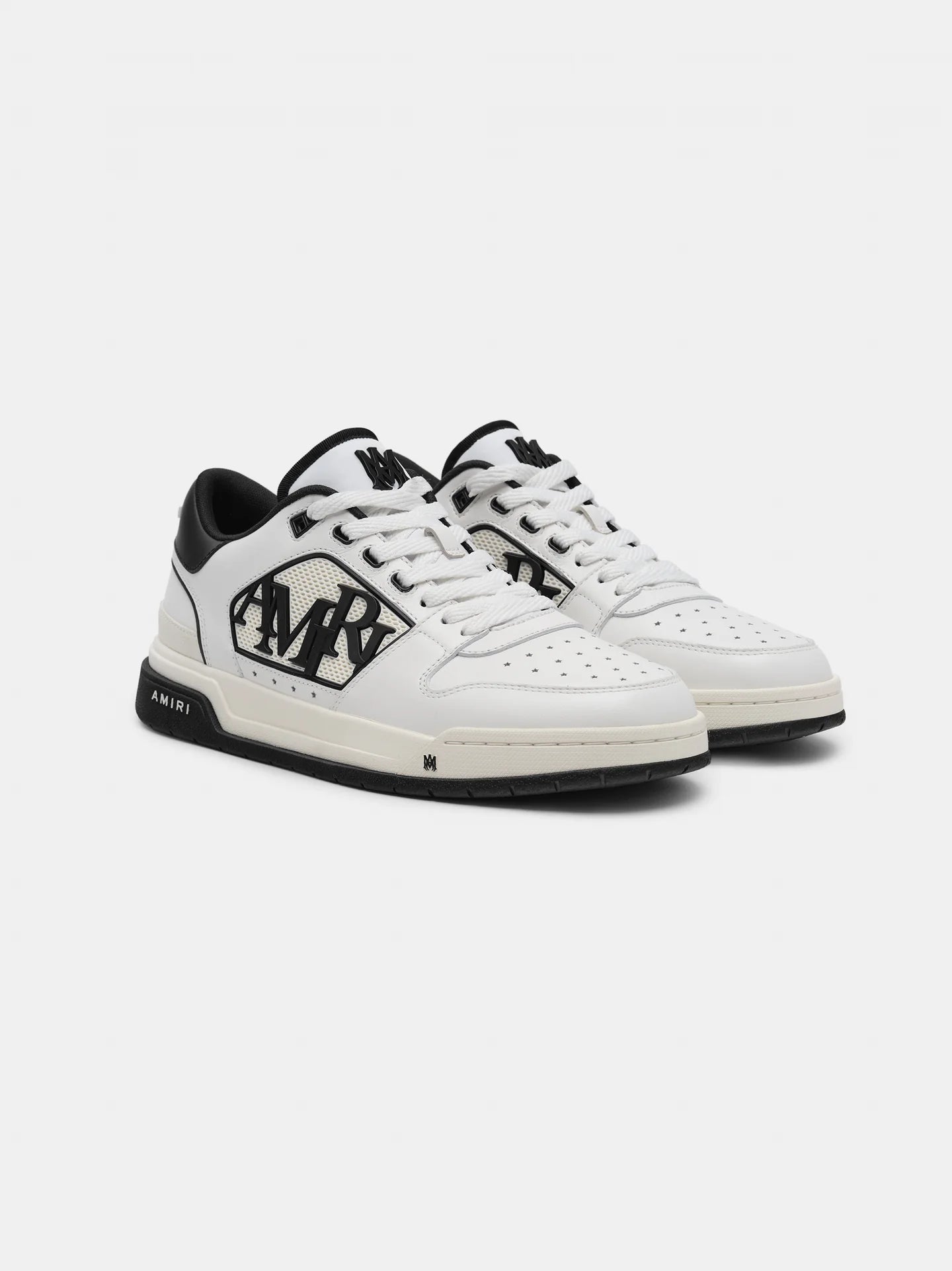 Amiri Classic Low White and Black