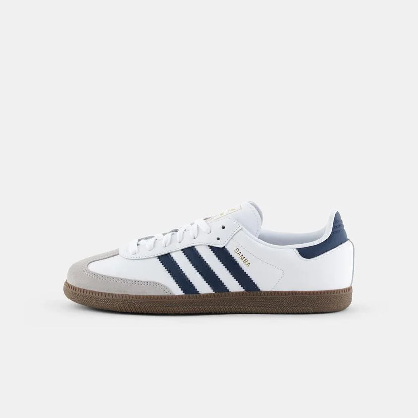 Adidas Samba OG White Blue Brown