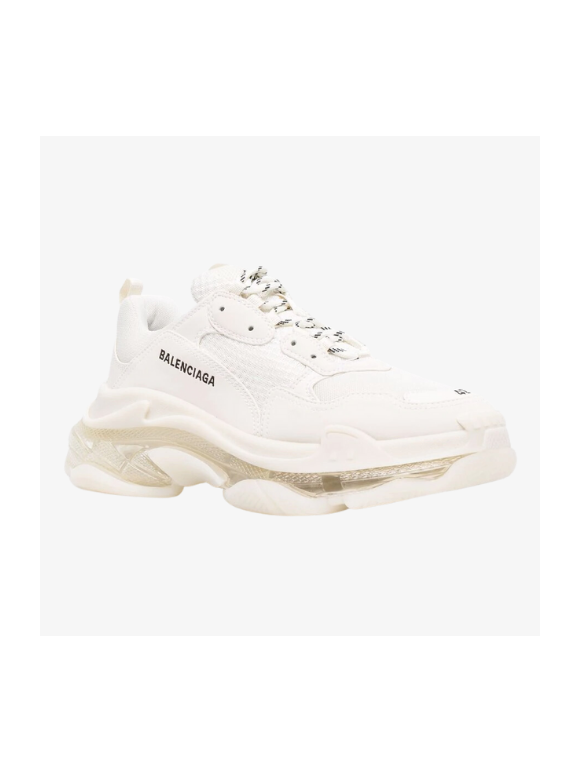 Balenciaga Triple S White See Through Sole