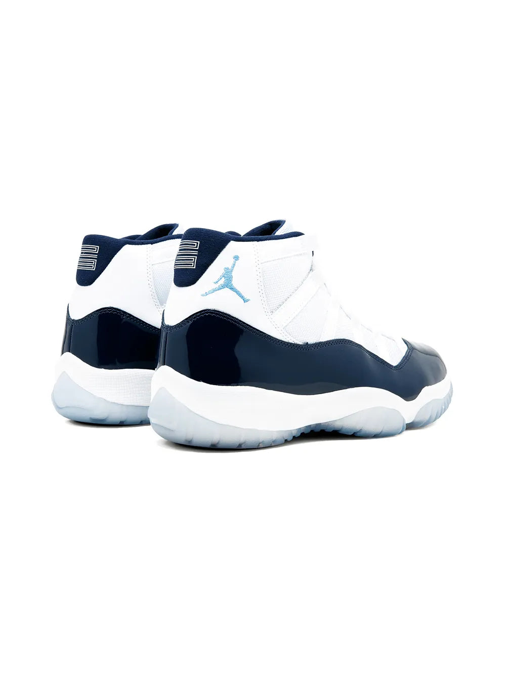 Air Jordan 11 Retro White Black and Blue