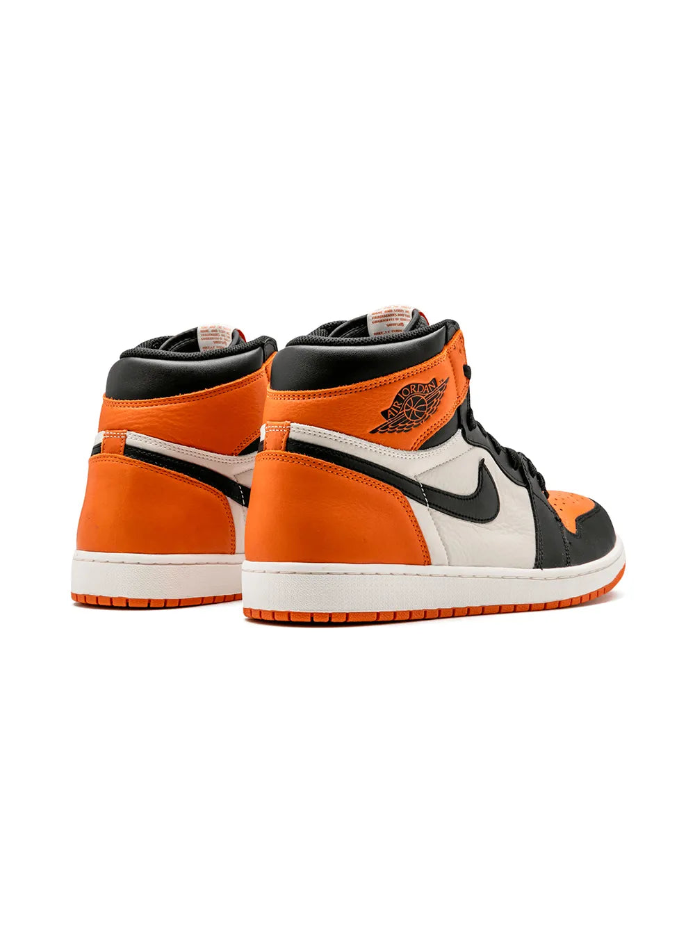 Air Jordan 1 Retro High OG Orange Black and White