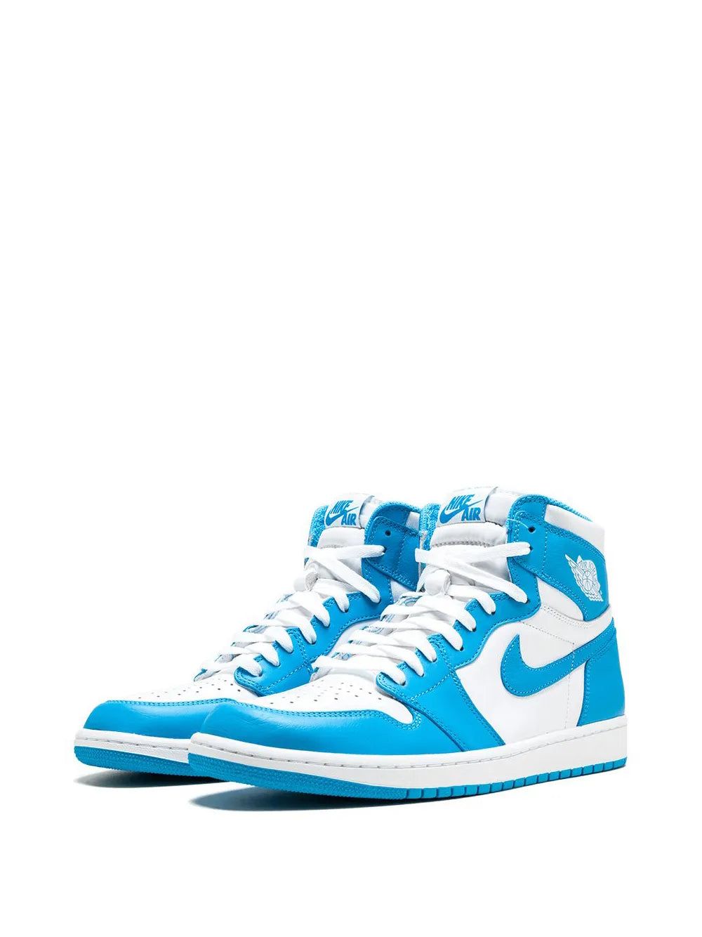 Air Jordan 1 Retro High Light Blue and White