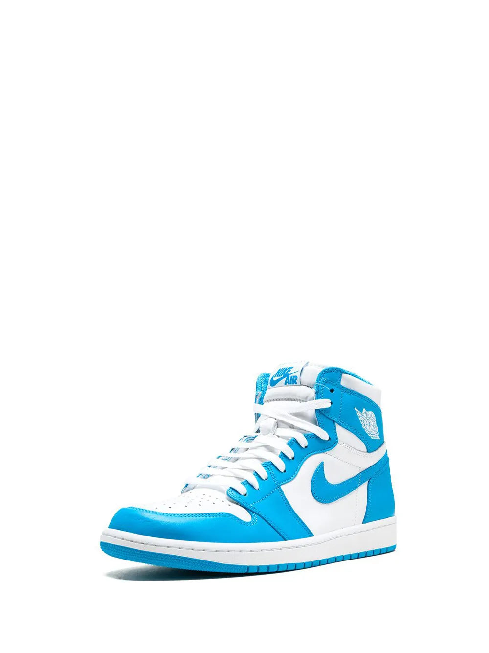 Air Jordan 1 Retro High Light Blue and White
