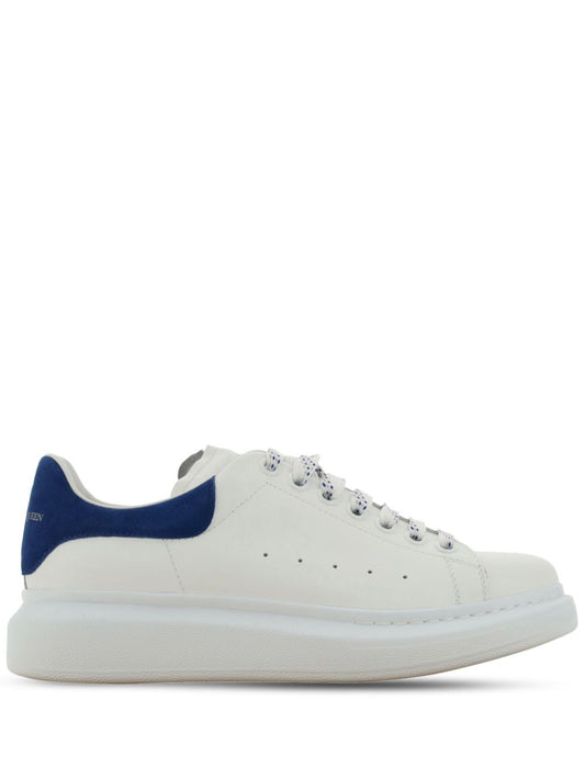 Alexander McQueen Oversized Sneaker Dark Blue and White
