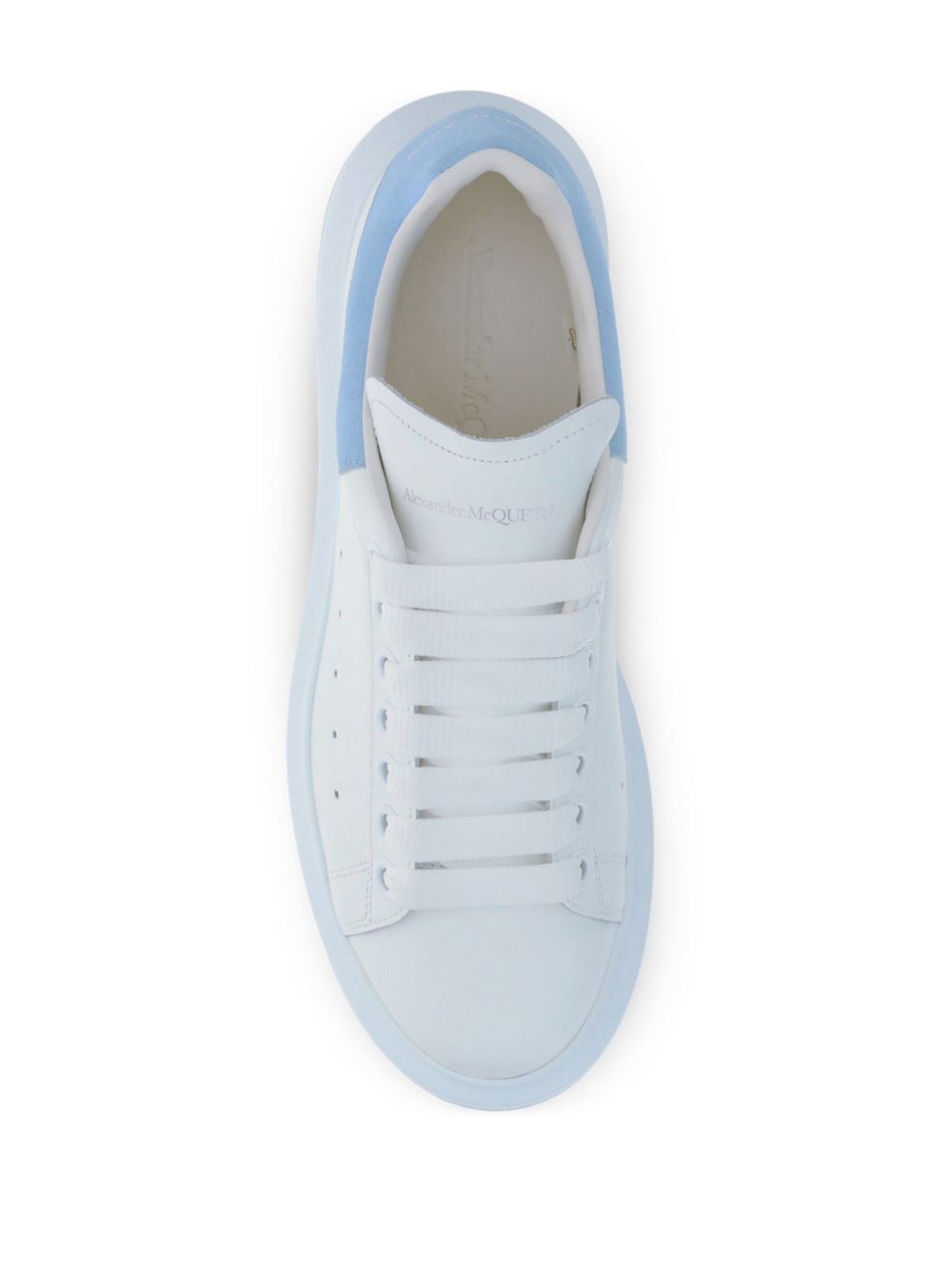 Alexander McQueen Oversized Sneaker Light Blue and White