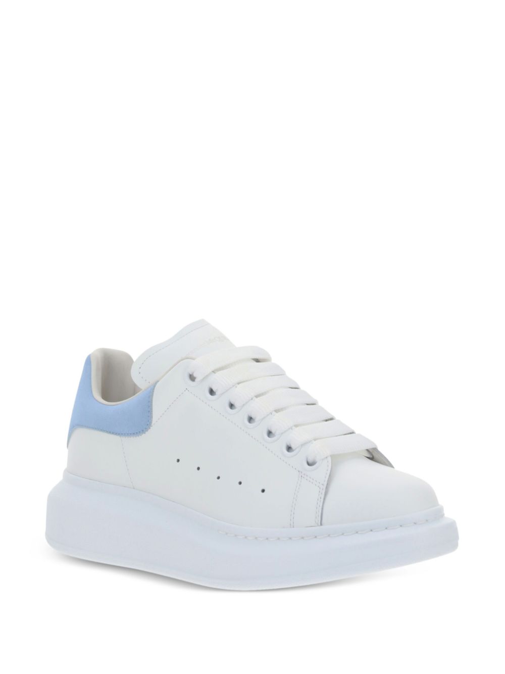 Alexander McQueen Oversized Sneaker Light Blue and White
