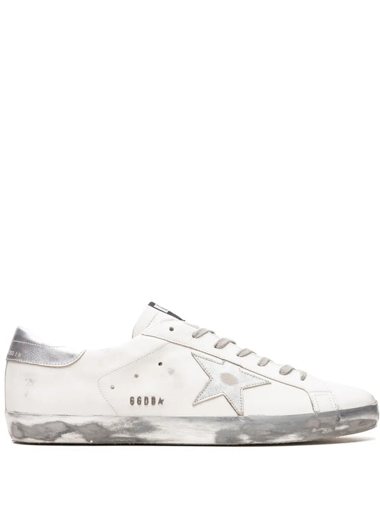 Golden Goose Super-Star Classic White Silver