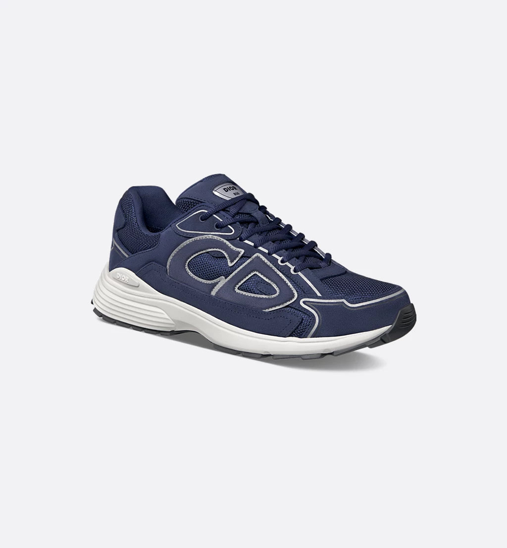 Dior Sneaker B30 Countdown Navy blue suede