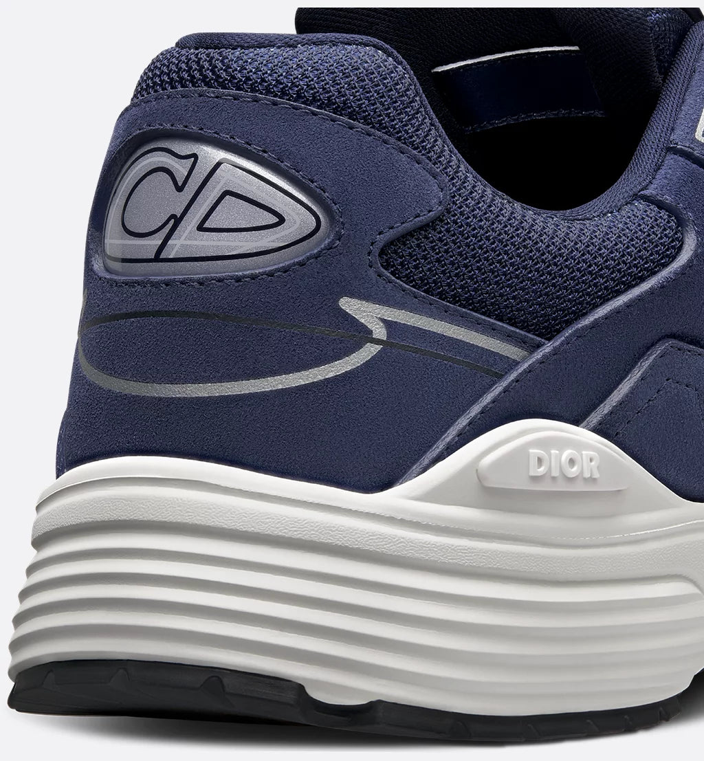 Dior Sneaker B30 Countdown Navy blue suede