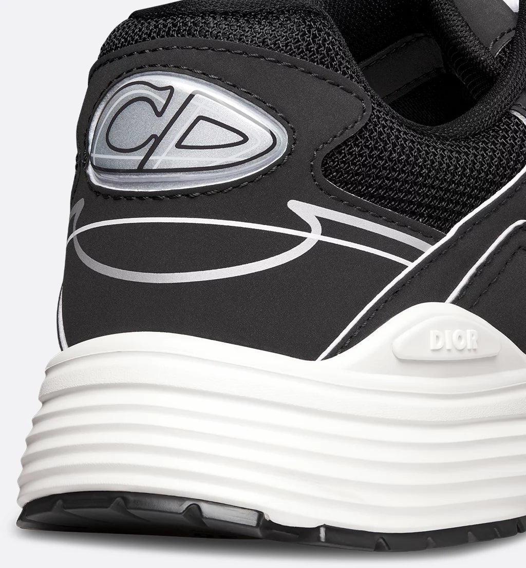 Dior Sneaker B30 Countdown Dark grey mesh and technical fabric