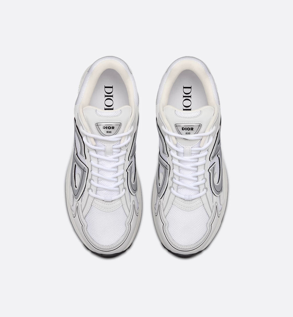 Dior Sneaker B30 Countdown White mesh and technical fabric