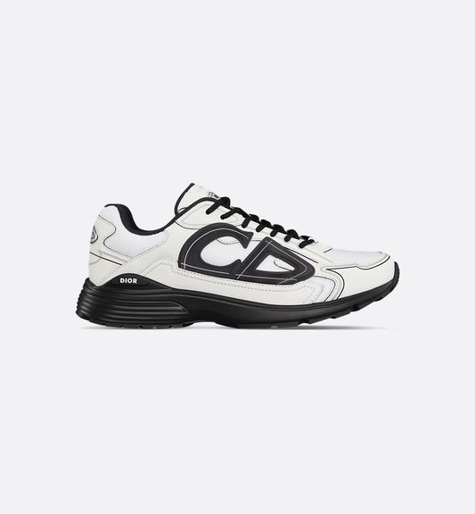 Dior Sneaker B30 Countdown Black and White mesh and technical fabric