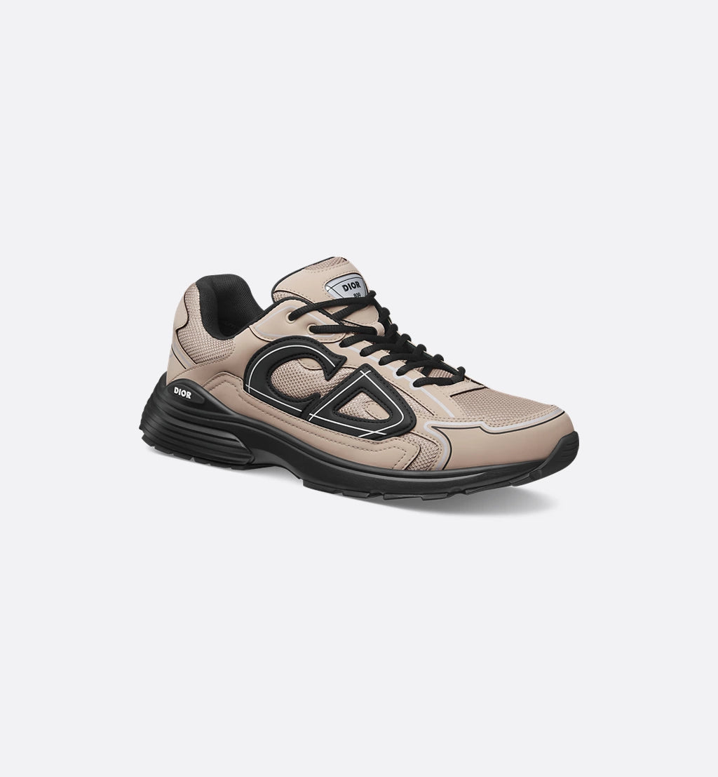 Dior Sneaker B30 Countdown Beige mesh and technical fabric