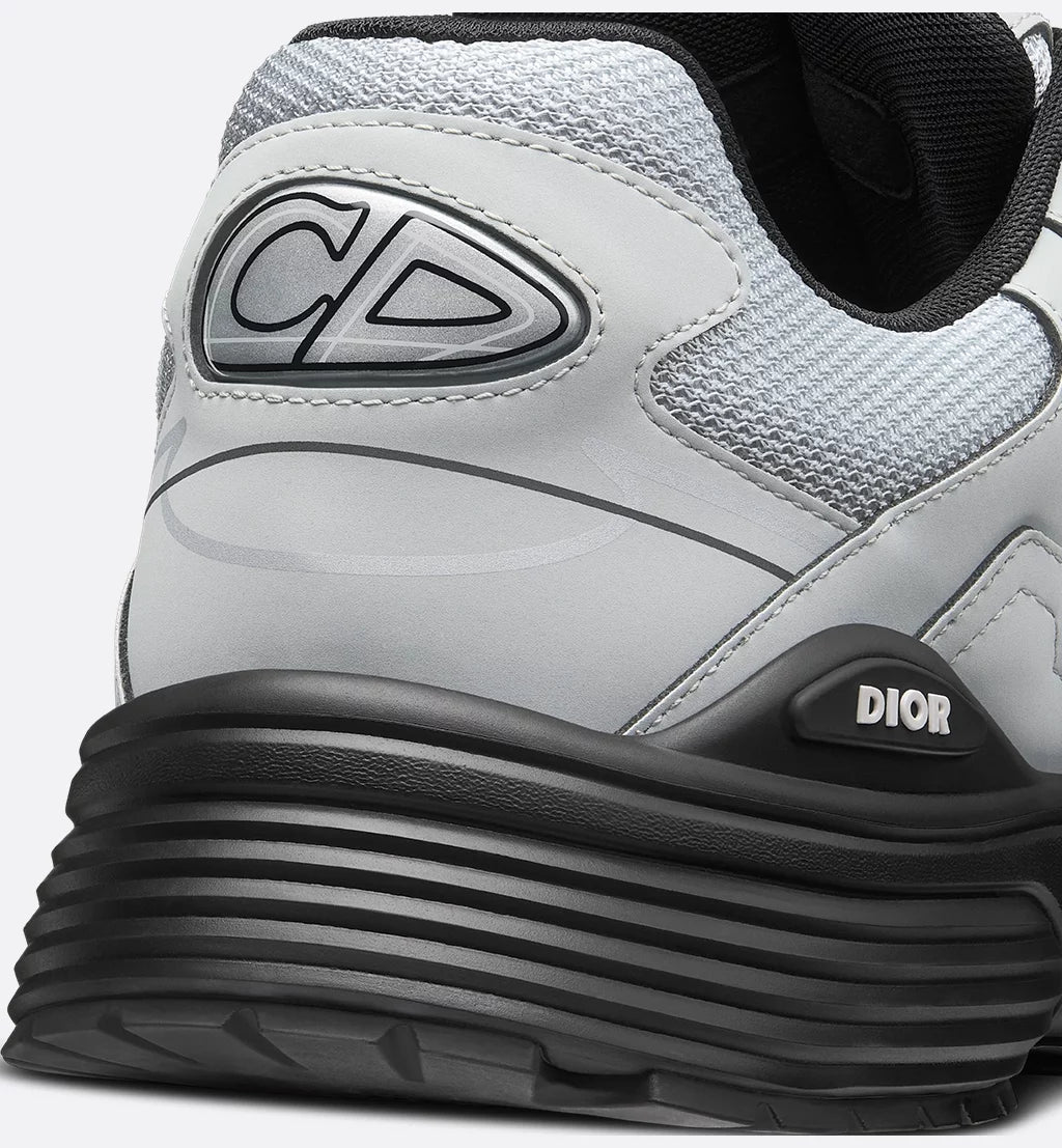 Dior Sneaker B30 Countdown Grey mesh and technical fabric