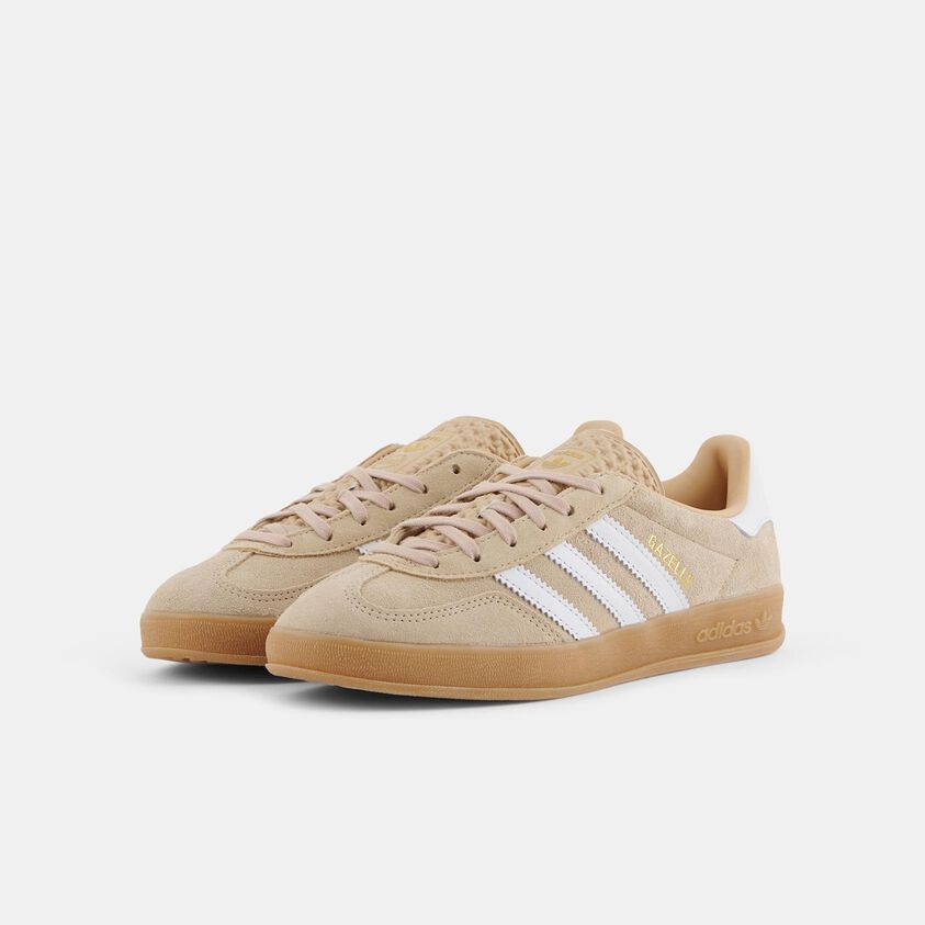 Adidas Gazelle Indoor Beige White Brown
