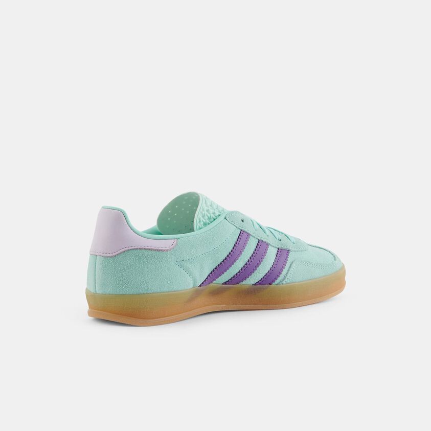 Adidas Gazelle Indoor Green Purple Brown