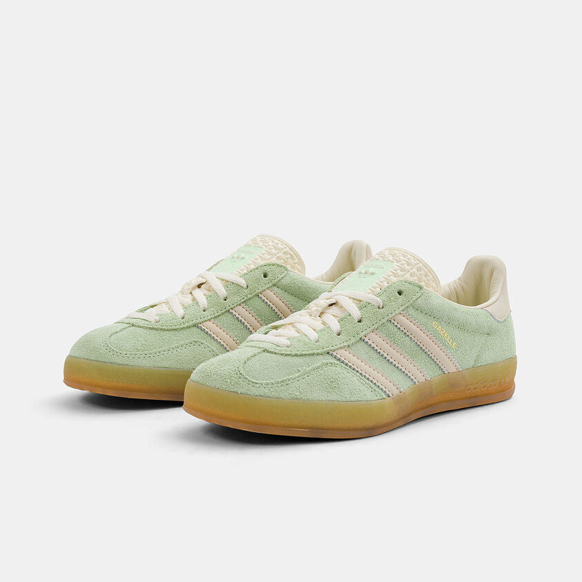 Adidas Gazelle Indoor Green Pink Brown