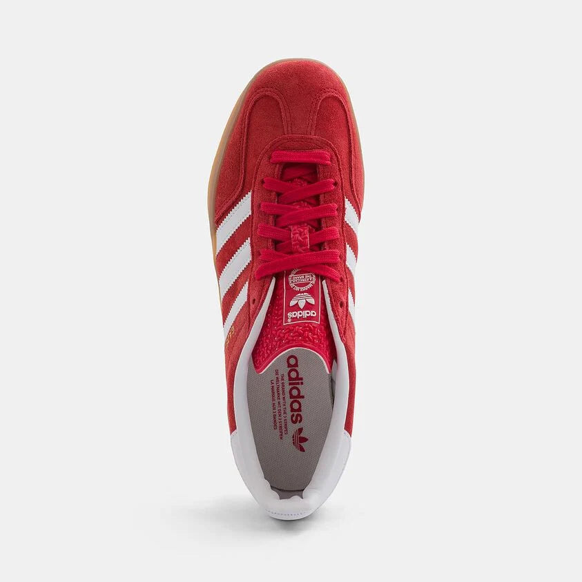 Adidas Gazelle Indoor Red White Brown