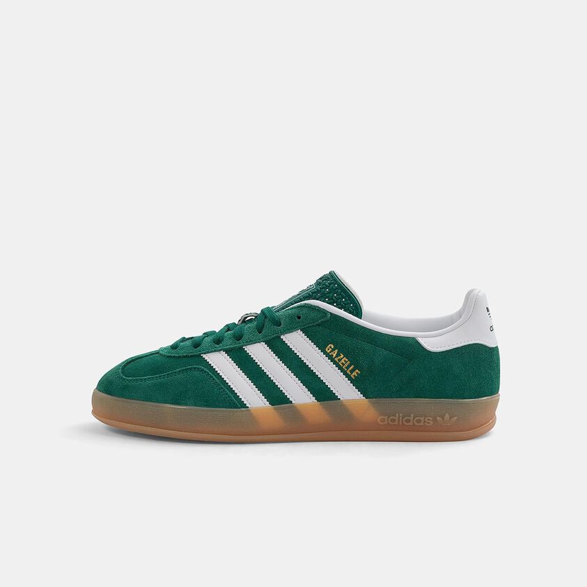 Adidas Gazelle Indoor Green White Brown