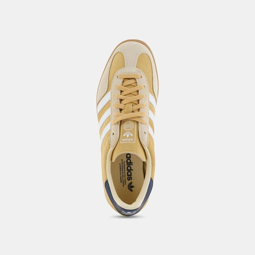 Adidas Gazelle Indoor Yellow Blue Brown