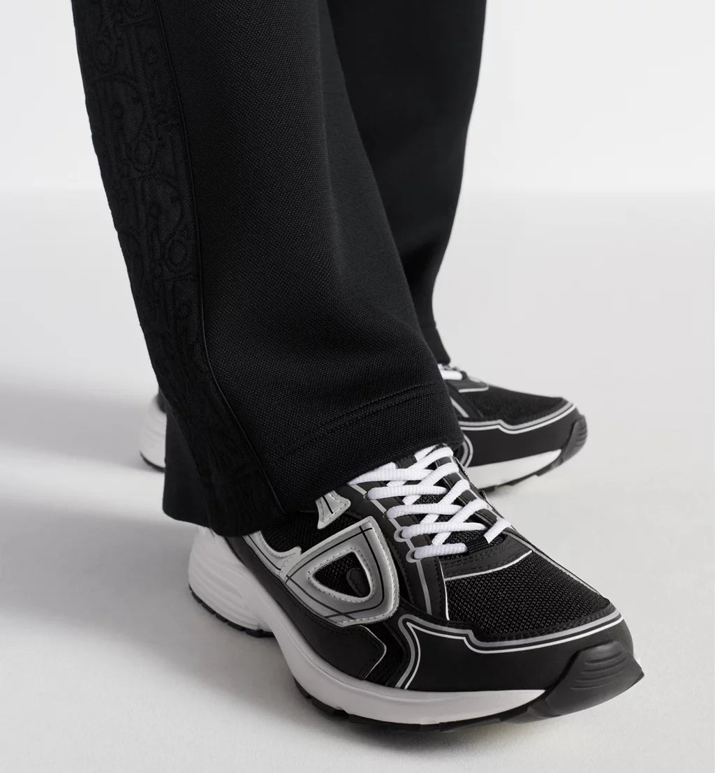 Dior Sneaker B30 Countdown Dark grey mesh and technical fabric