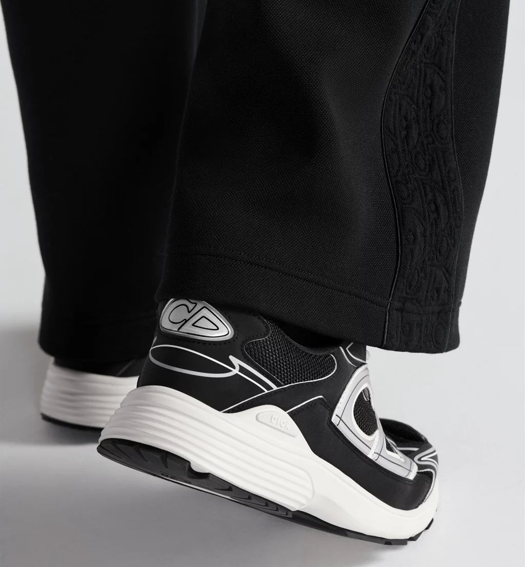 Dior Sneaker B30 Countdown Dark grey mesh and technical fabric