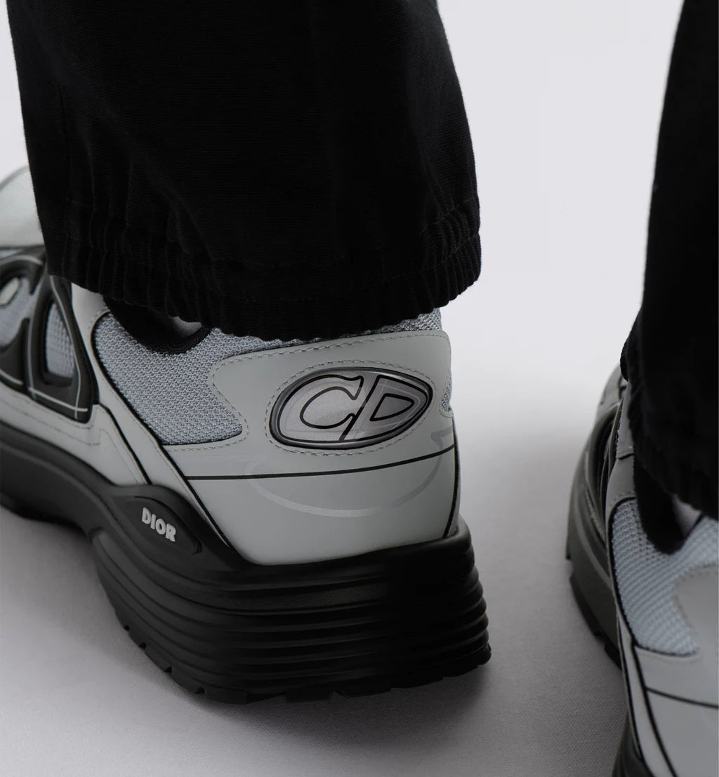 Dior Sneaker B30 Countdown Grey mesh and technical fabric
