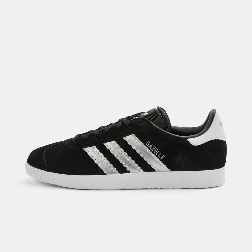 Adidas Gazelle Black White Silver