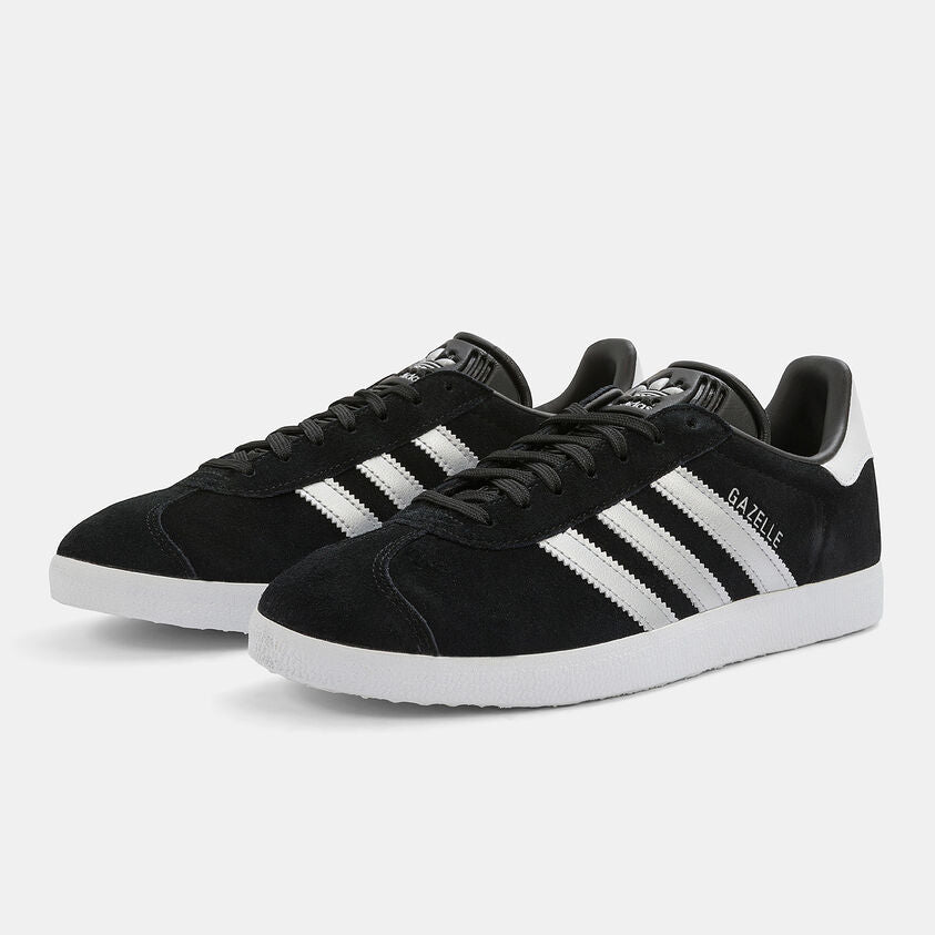Adidas Gazelle Black White Silver