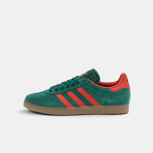 Adidas Gazelle Green Orange Brown