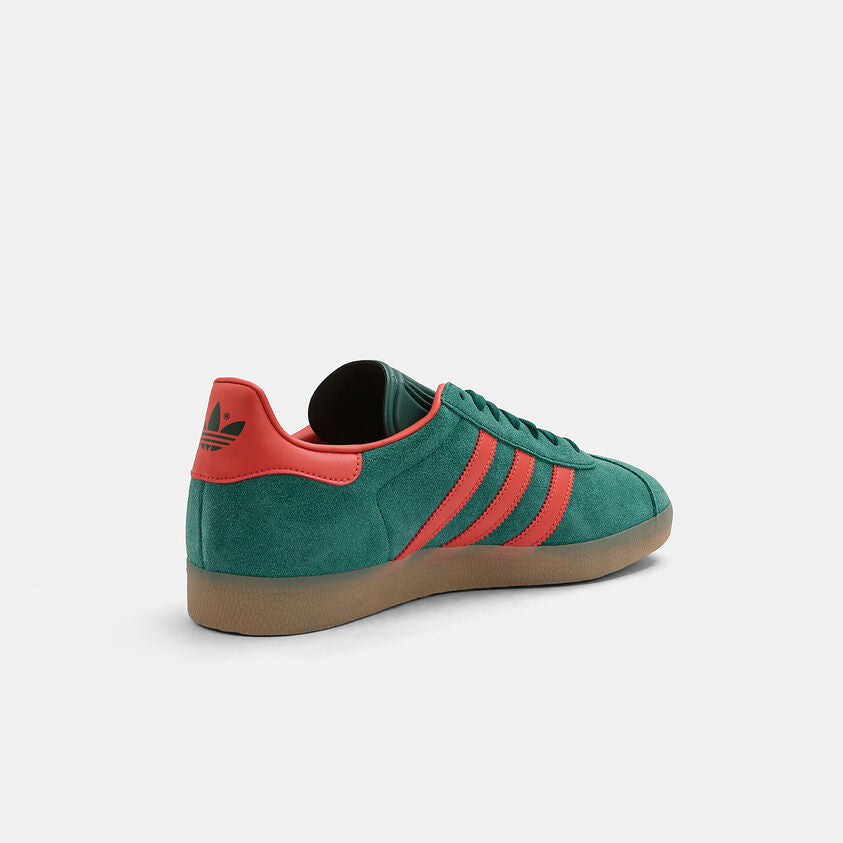 Adidas Gazelle Green Orange Brown