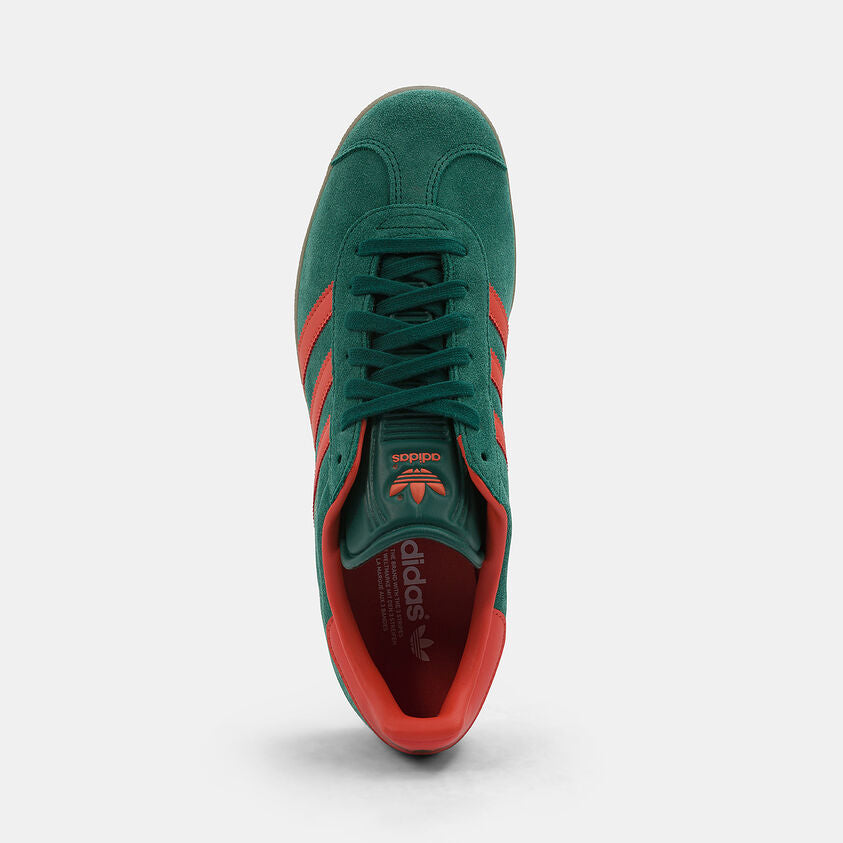 Adidas Gazelle Green Orange Brown