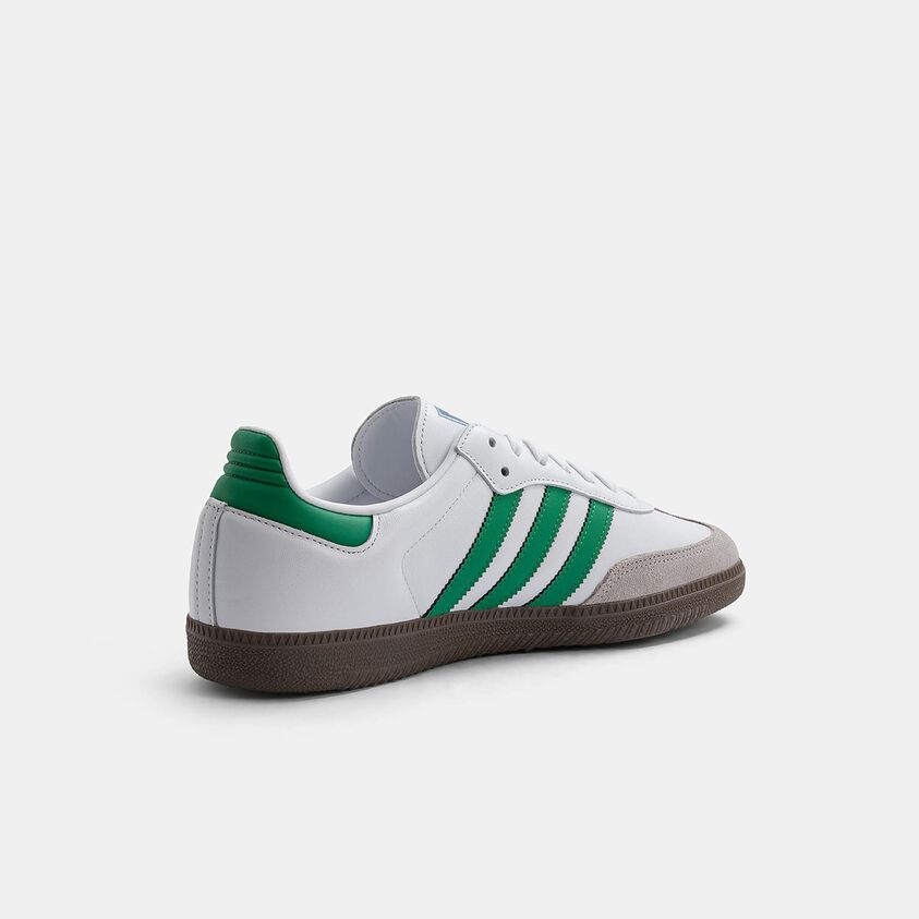 Adidas Samba OG  White Green Brown
