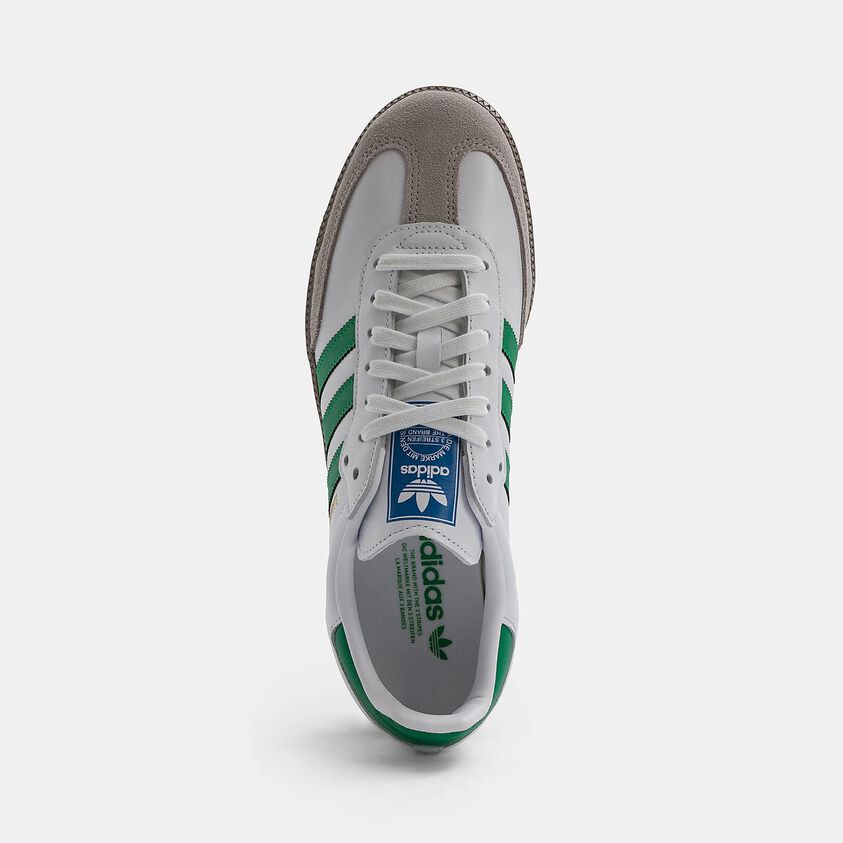 Adidas Samba OG  White Green Brown