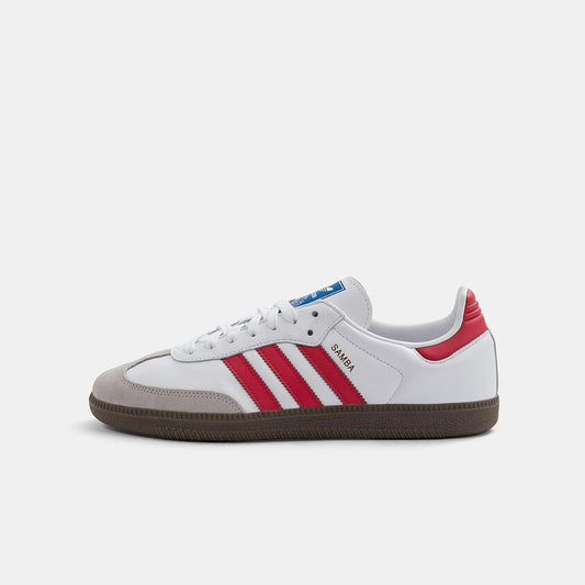 Adidas Samba OG  White Red Brown