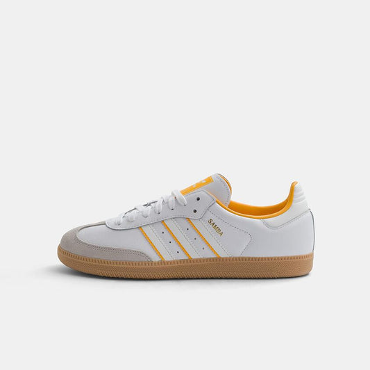 Adidas Samba OG  White Orange Brown
