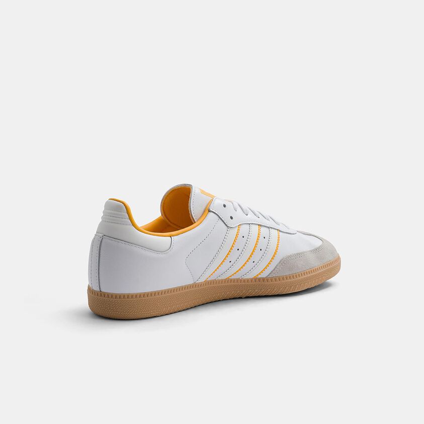 Adidas Samba OG  White Orange Brown