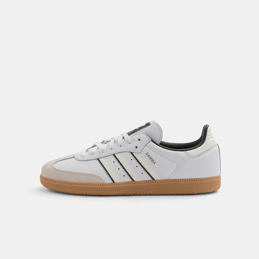 Adidas Samba OG  White Beige Black
