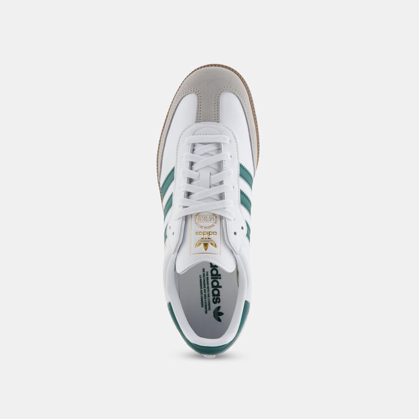 Adidas Samba OG  White Dark Green Brown